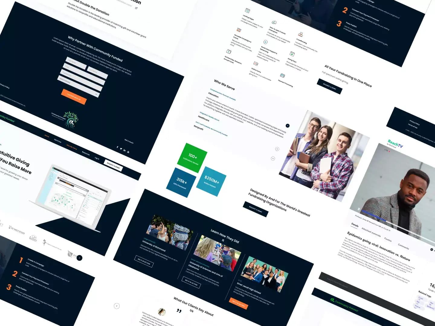 Comunity Founded interface screenshot 1